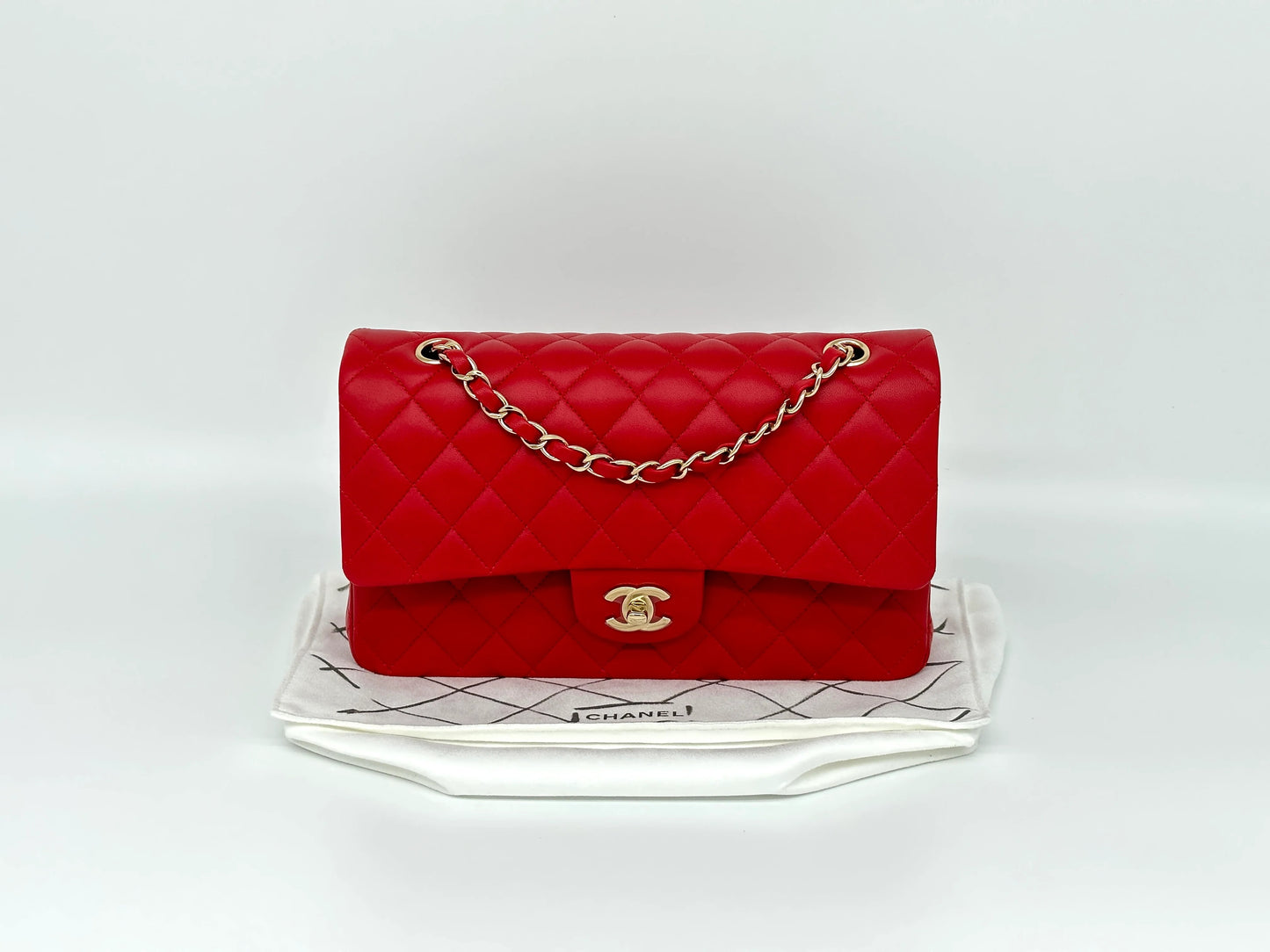 11.12 Rote Handtasche