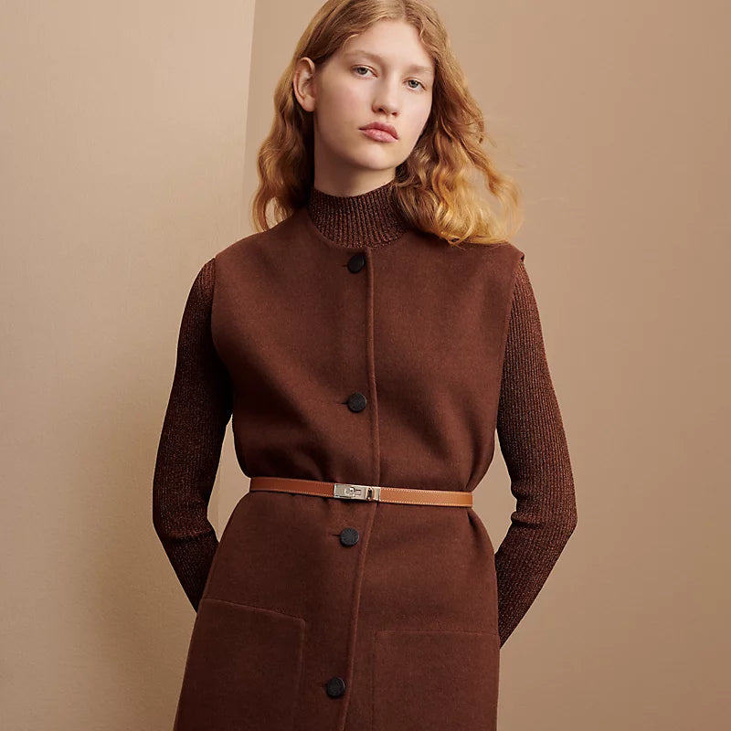 Kelly 18 Beige / Gold Damengürtel