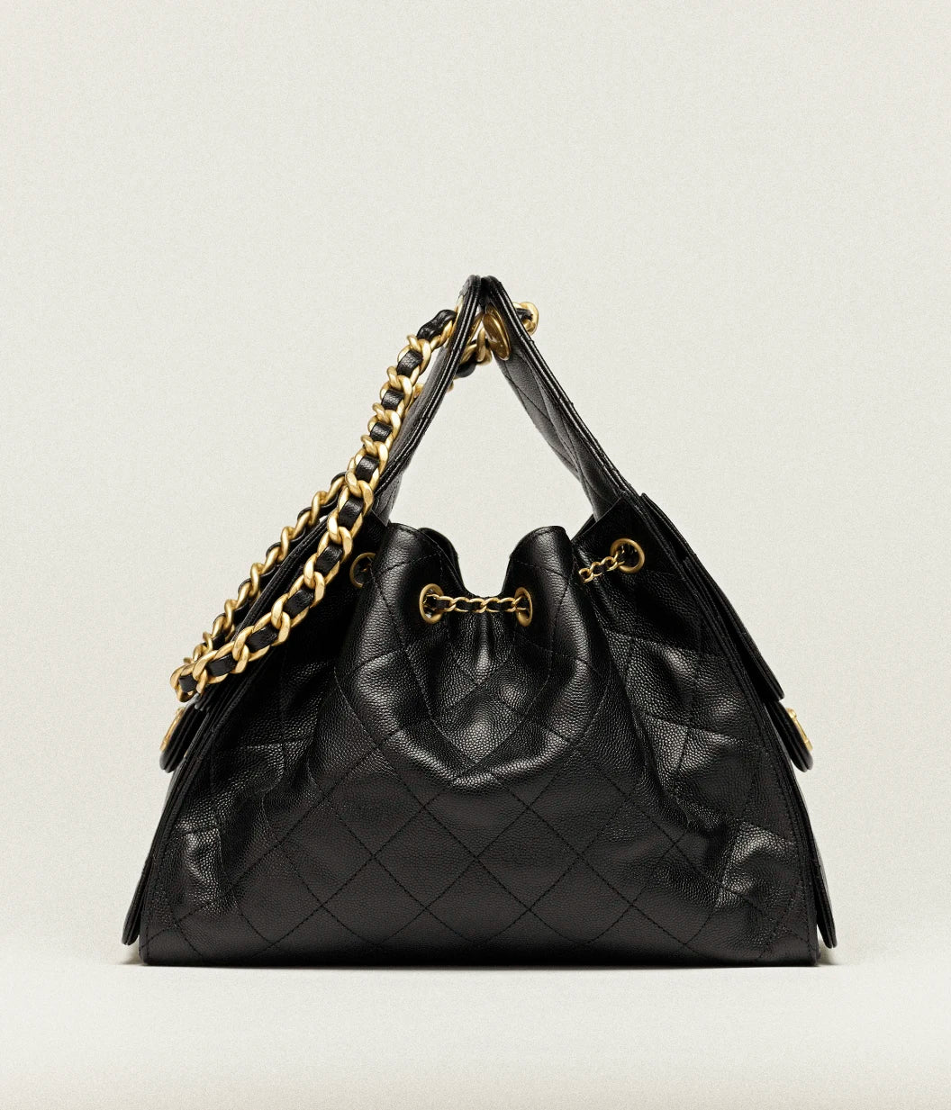 CHANEL 25 kleine schwarze Tasche