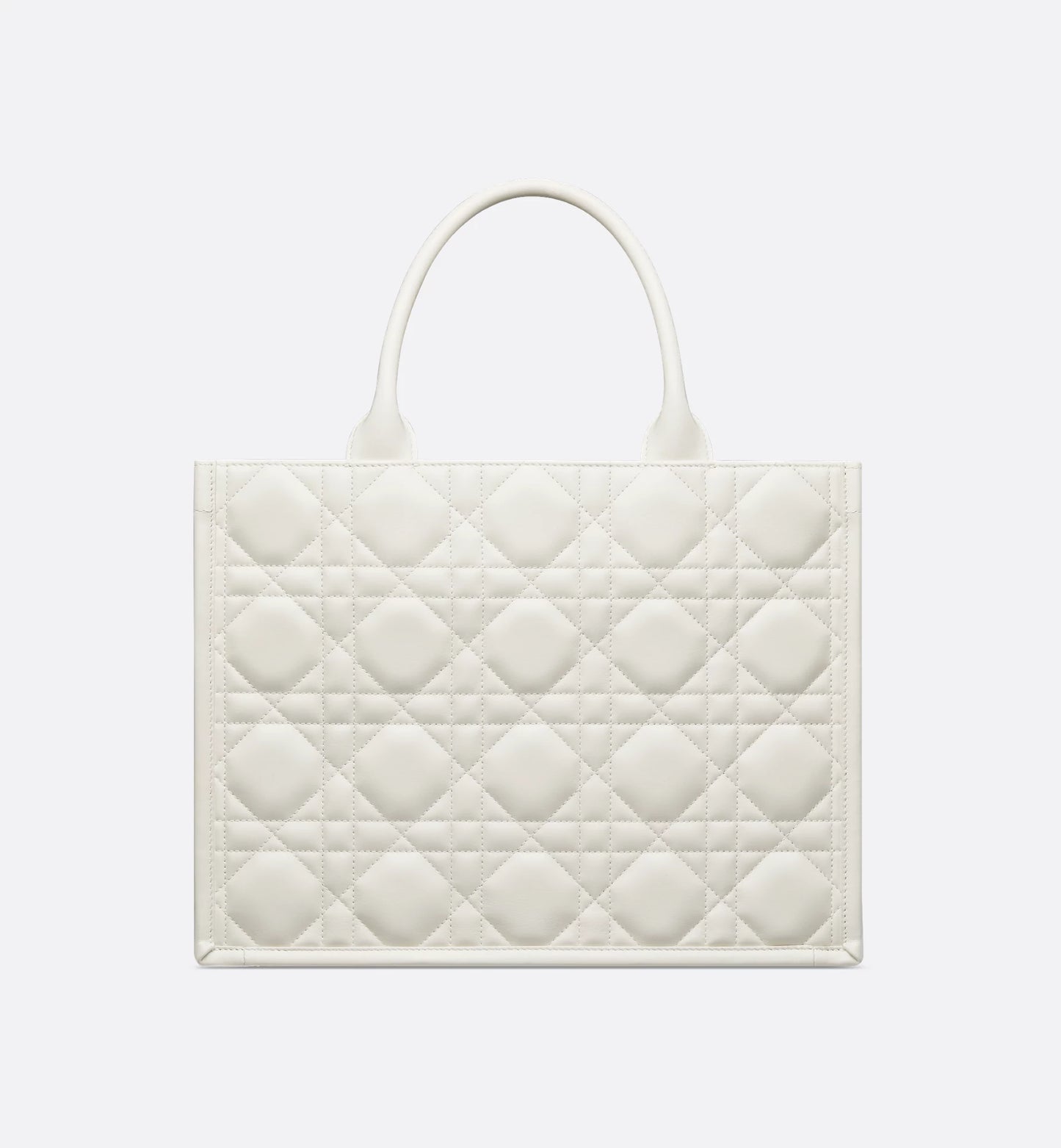 Große Dior Book Tote Bag Weiß