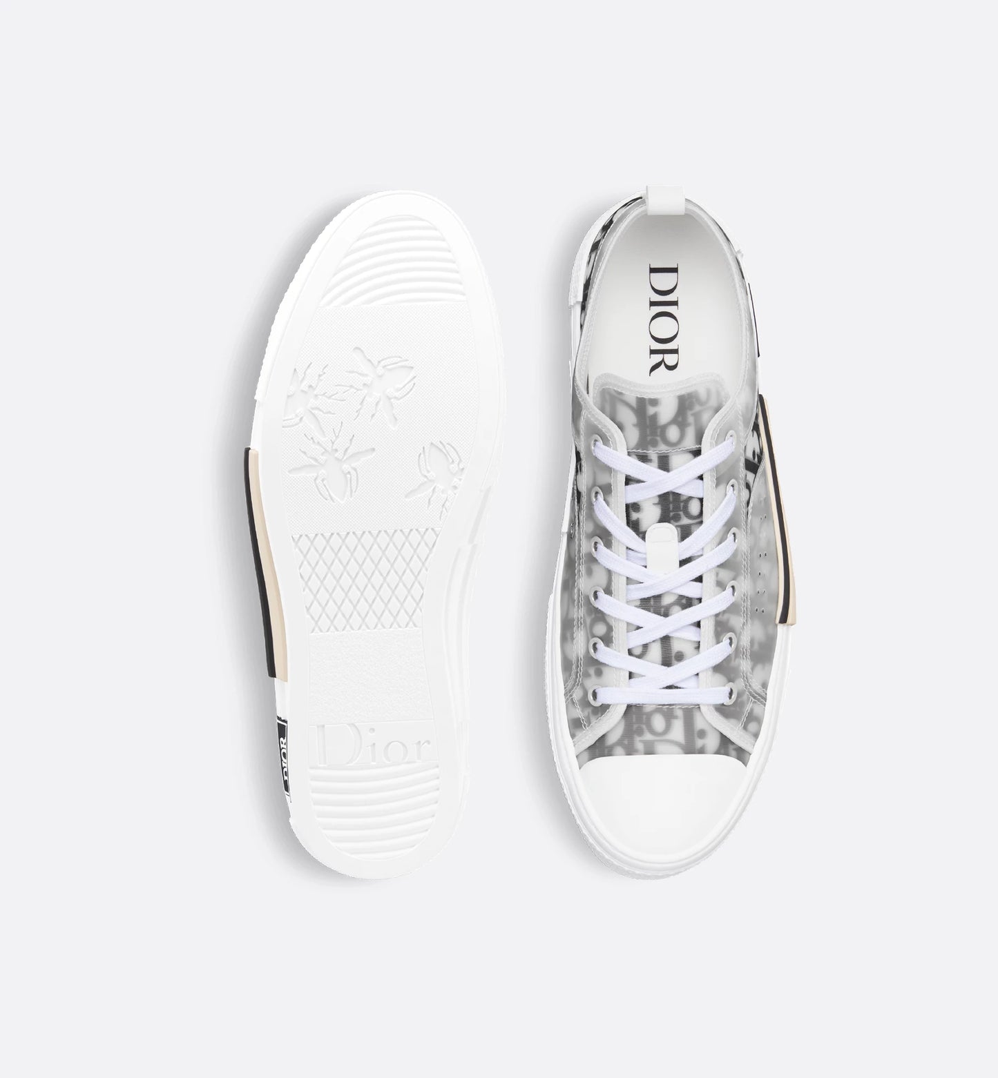Dior B23 Low Top „Oblique“-Sneaker mit Logo
