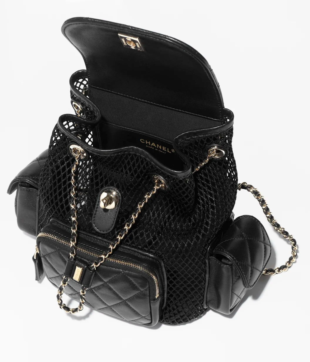 Schwarzer Rucksack