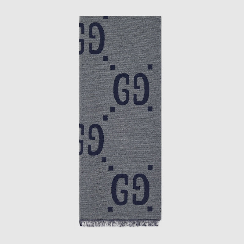 GG GREY SCARF