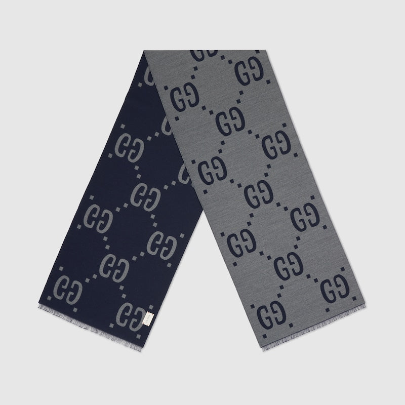 GG GREY SCARF