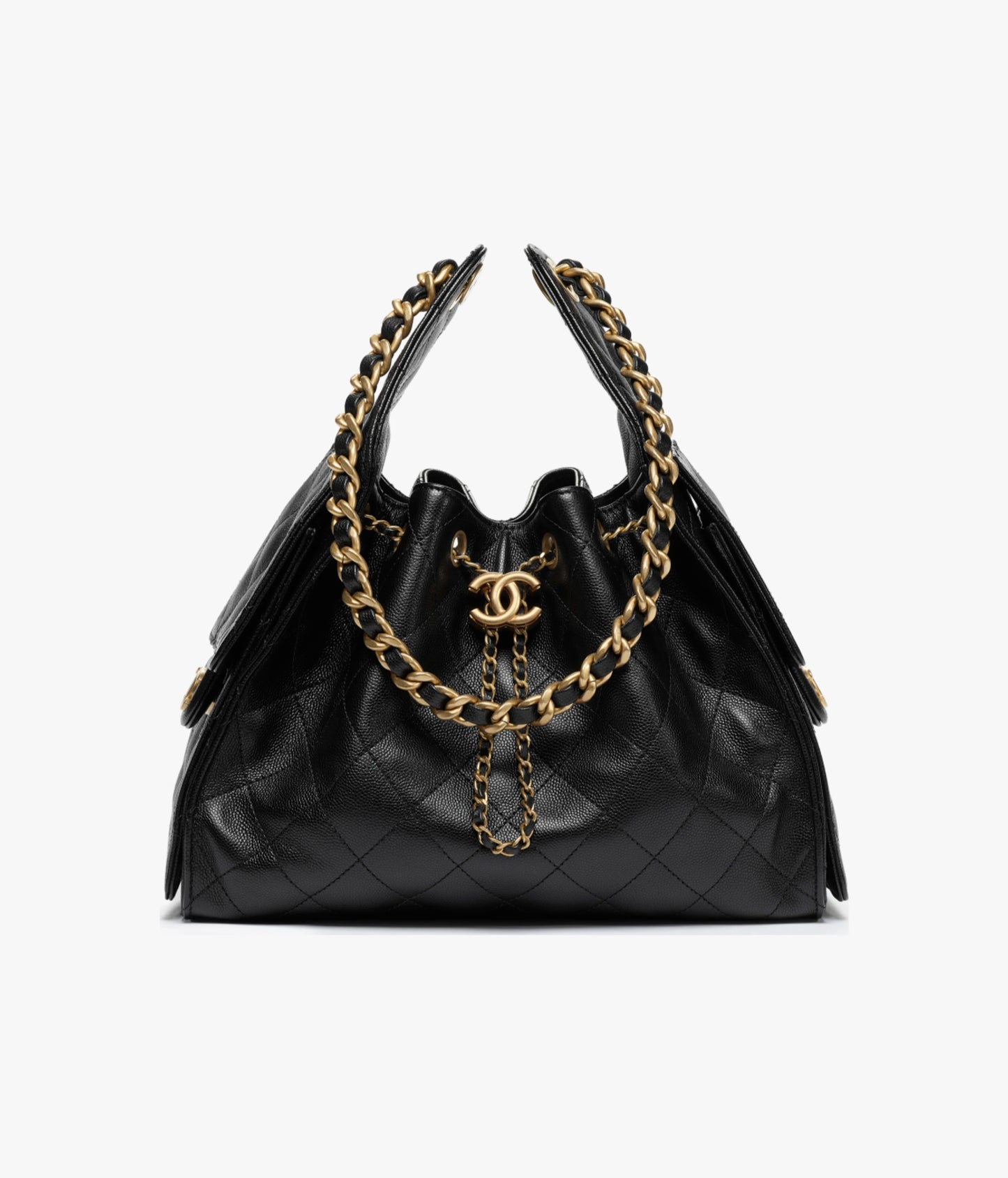 CHANEL 25 kleine schwarze Tasche