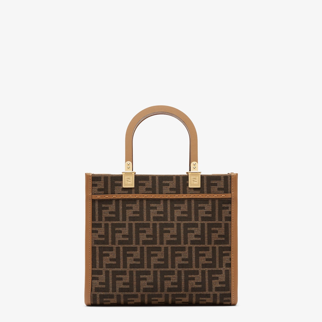Sunshine Small brauner FF-Jacquardstoff
