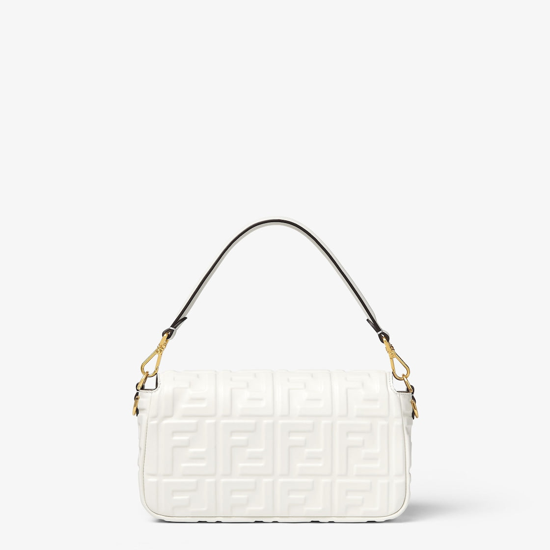 White leather baguette