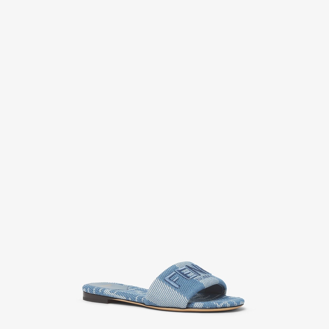 Sonnenschein in hellblauem FF-Denim-Jacquard