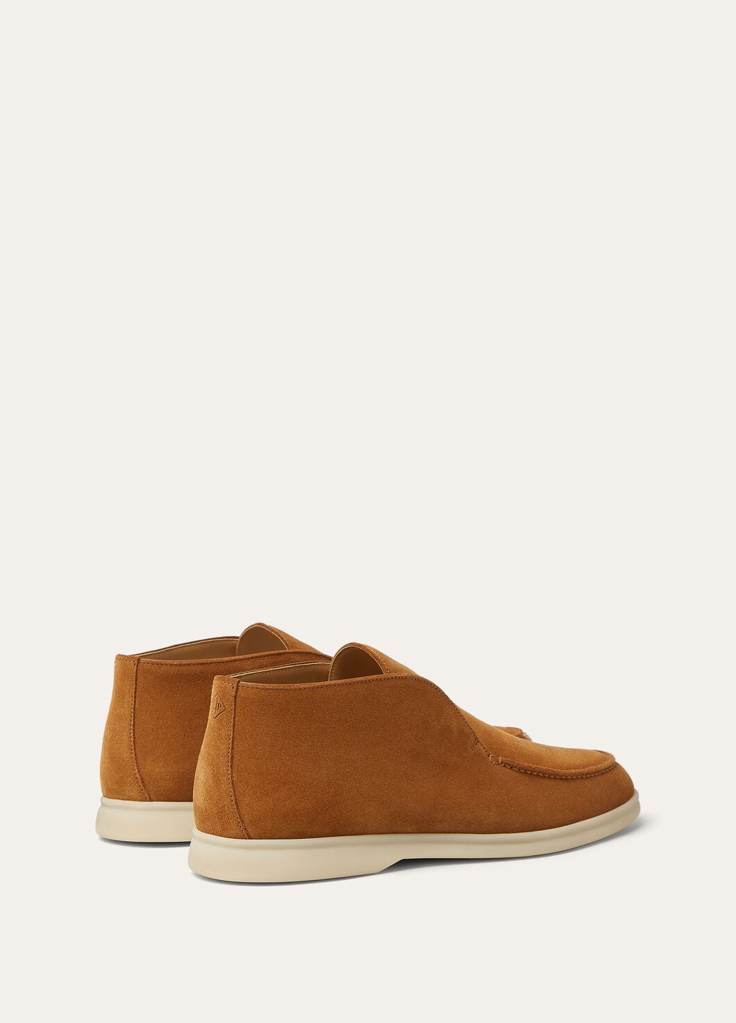 Open Walk ankle boots in Suède Cocoa