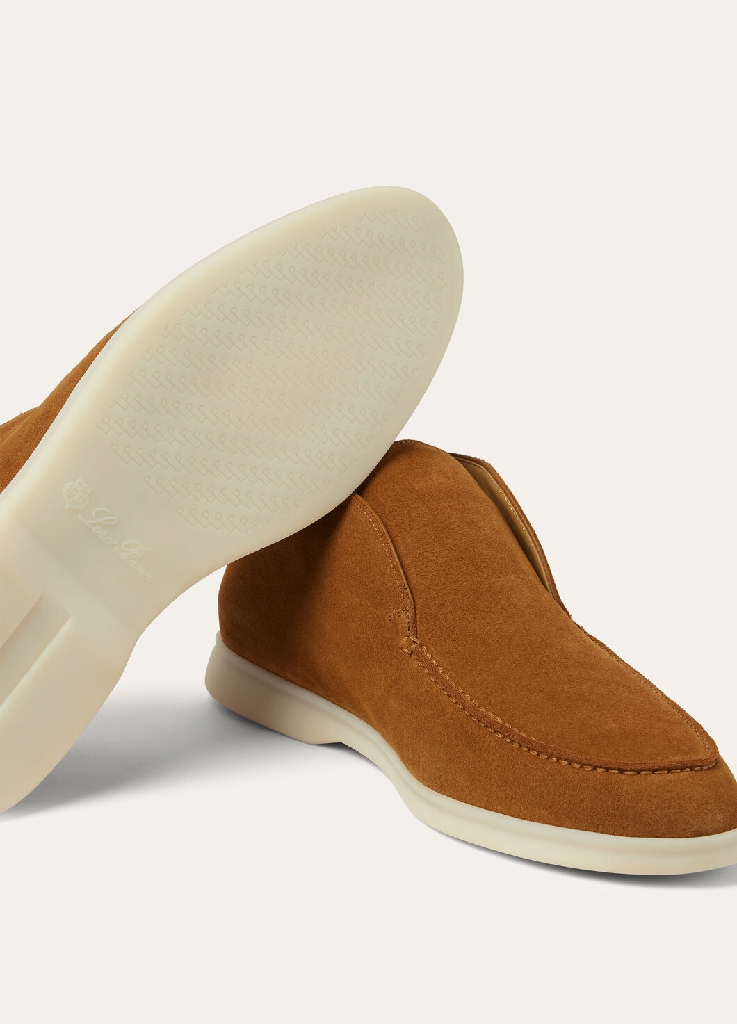 Open Walk ankle boots in Suède Cocoa