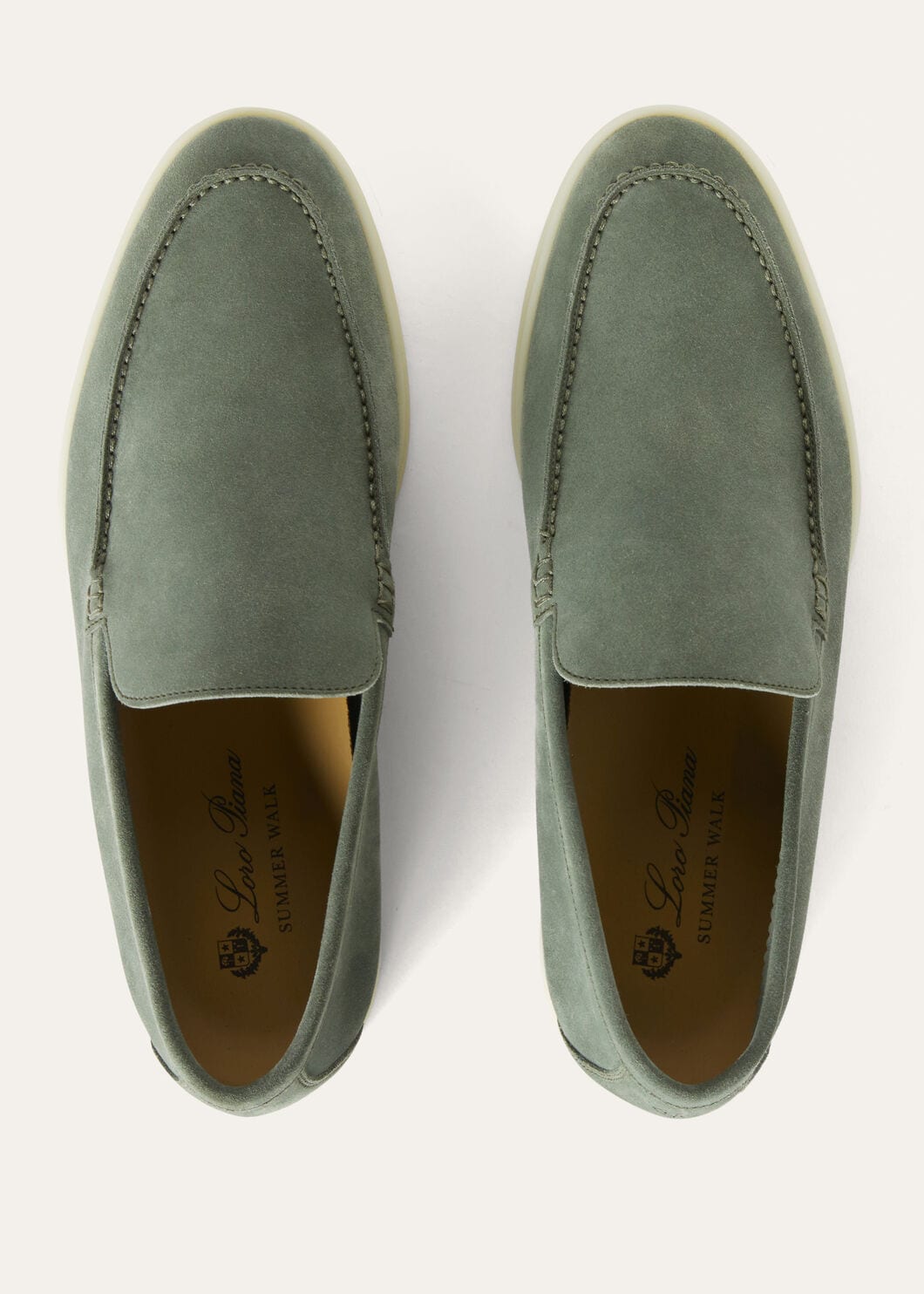 Summer Walk Moccasins in Frozen Fir Suede