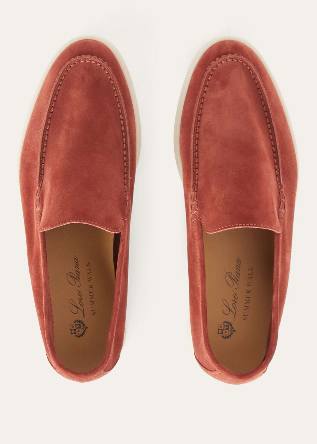 Cinnamon Suede Summer Walk Moccasins
