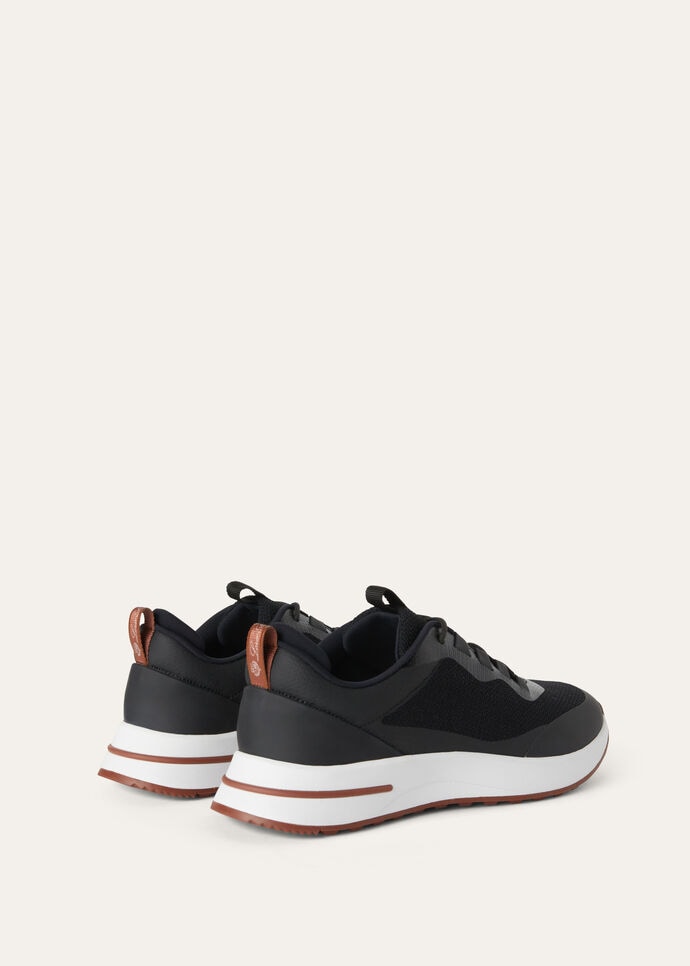 Week End Walk Sneaker Mikrofaser Schwarz