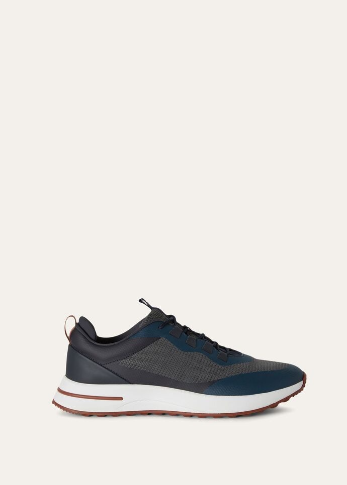 Week End Walk Sneaker Carbon Blau