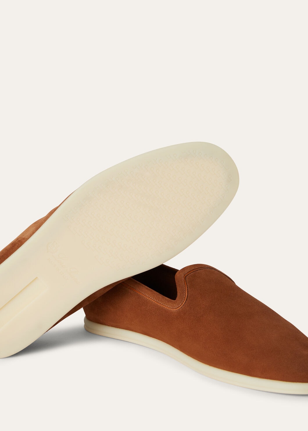 Venice Walk Loafers in Brown Suede Calfskin Men