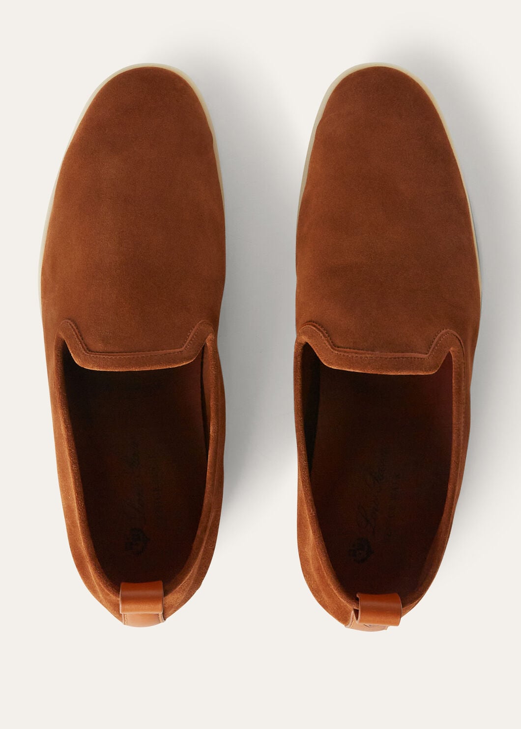 Venice Walk Loafers in Brown Suede Calfskin Men