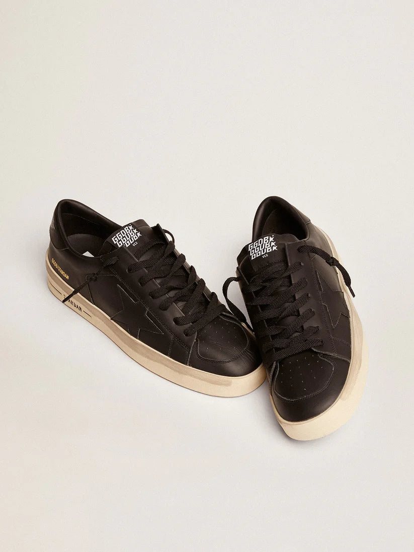 Stardan in total black leather