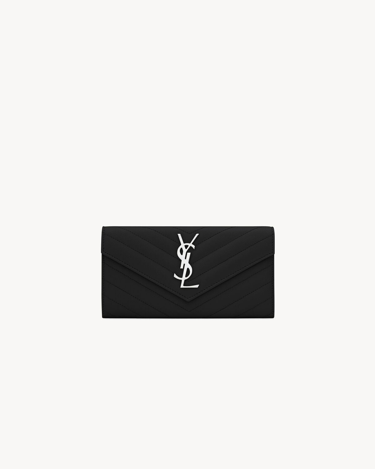 CASSANDRE QUILTED WALLET IN DUST GRAINS