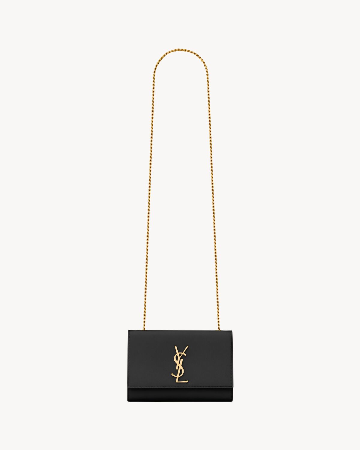 Kate small in black grain de poudre