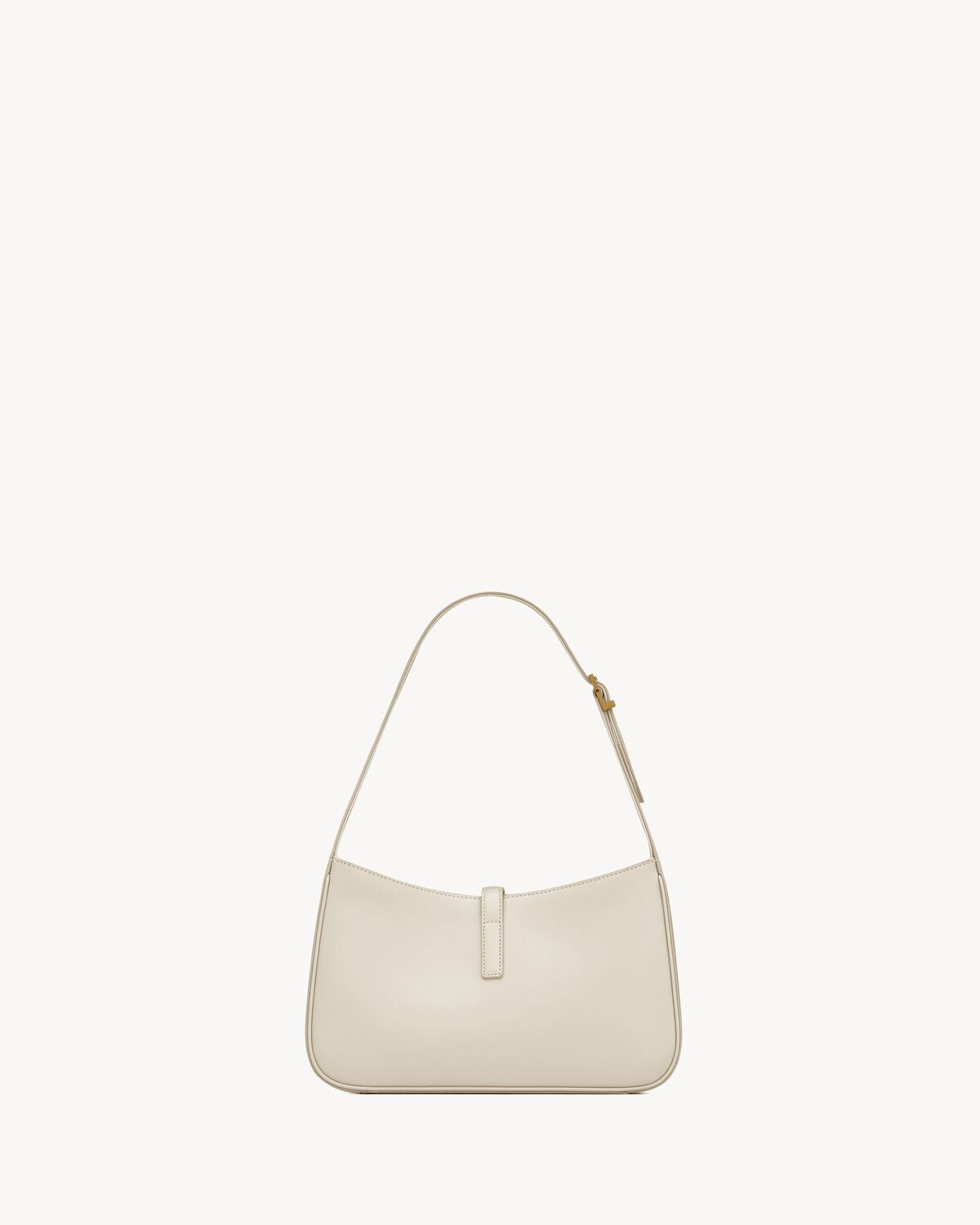 THE 5 TO 7 IN SMOOTH WHITE LEATHER
