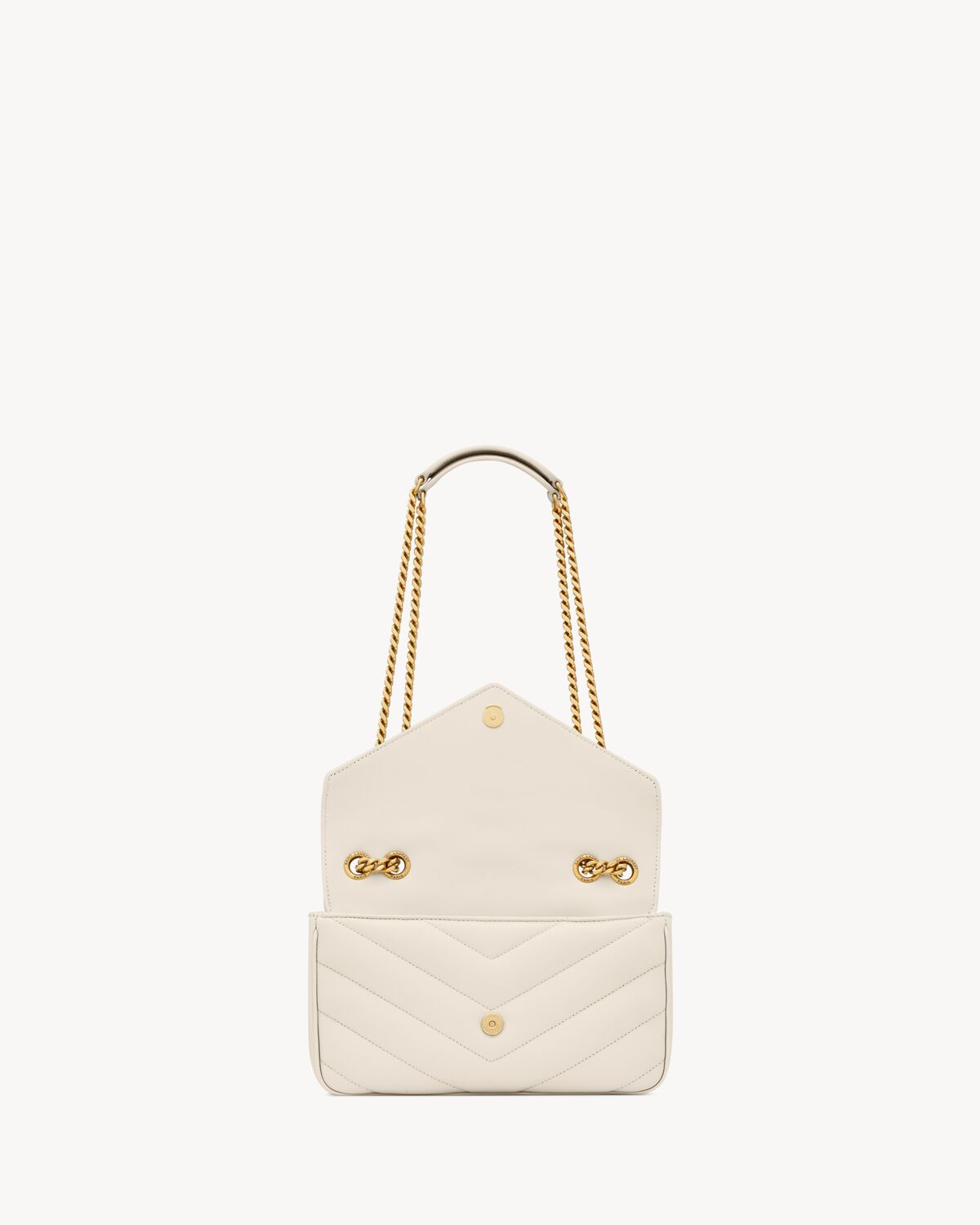 LouLou Small in White Matelassé