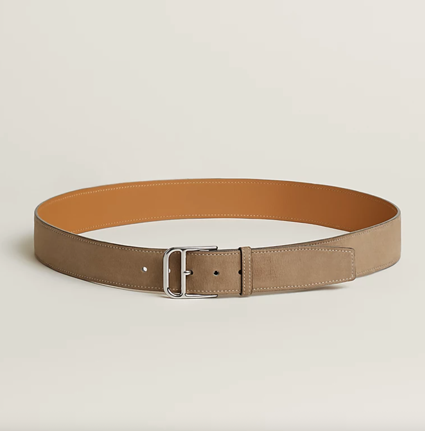 Romain 35 Beige Herrengürtel