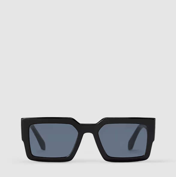 Clash Square Black Sunglasses for Men