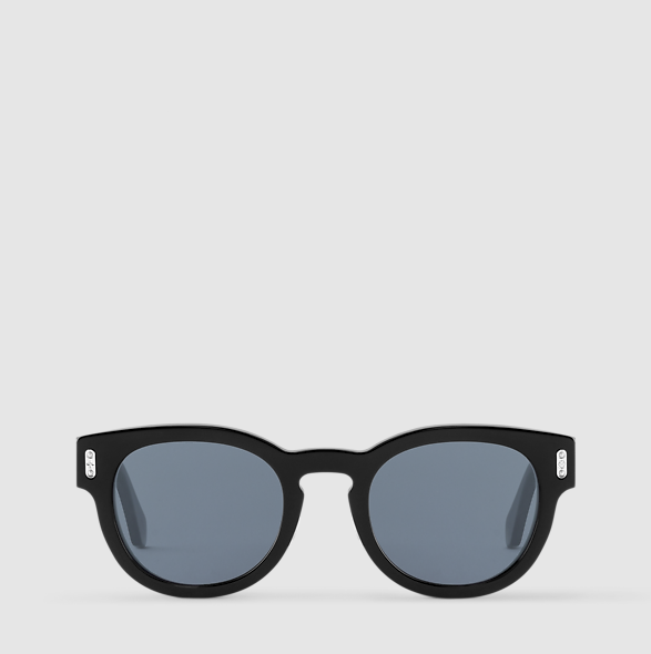 Confidence Round Sunglasses Black Men
