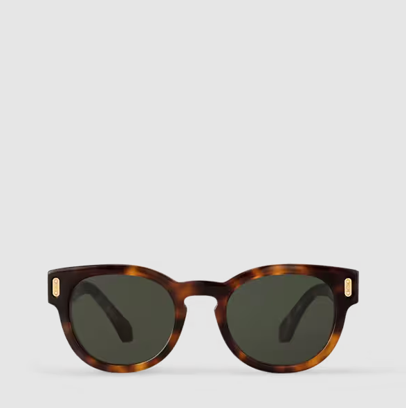 Confidence Round Dark Tortoise Sunglasses for Men