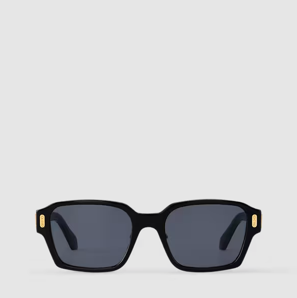 Confidence Square Sunglasses Black Men