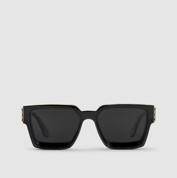 1.1 Millionaires Black Sunglasses for Men