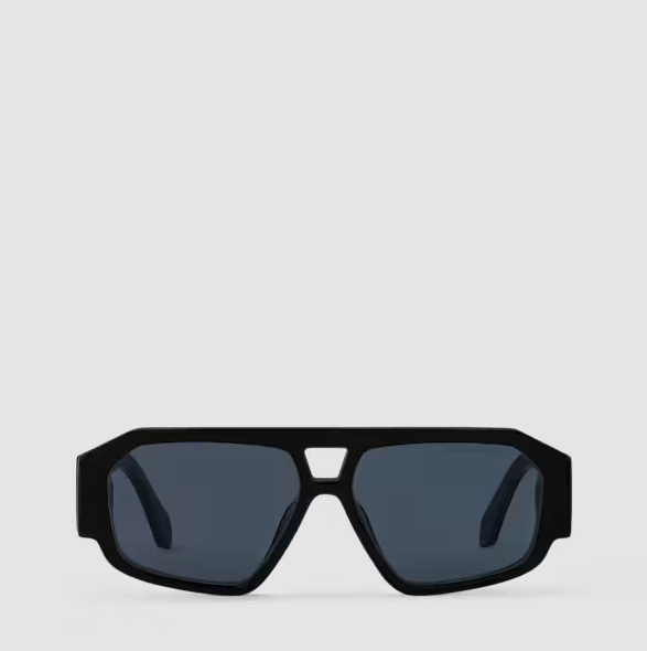Clash Pilot Square Sunglasses Black Men