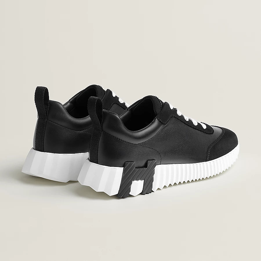 Bouncing Sneaker Wildleder Schwarz