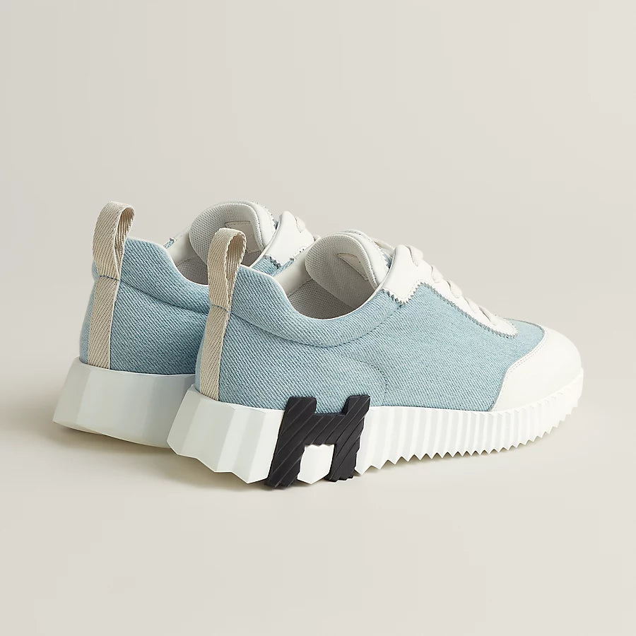 Bouncing Sneaker Hellblau / Weiß