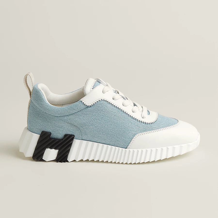 Bouncing Sneaker Hellblau / Weiß