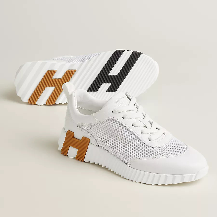 Hüpfender Sneaker Weiß