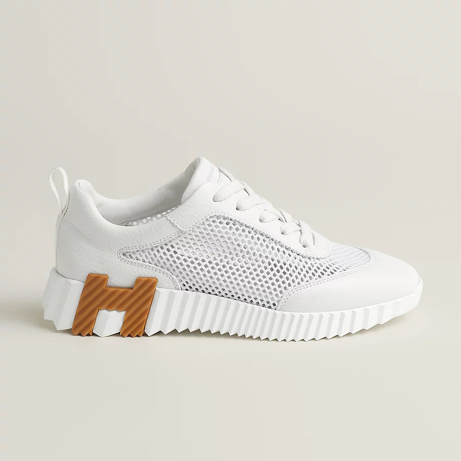 Hüpfender Sneaker Weiß