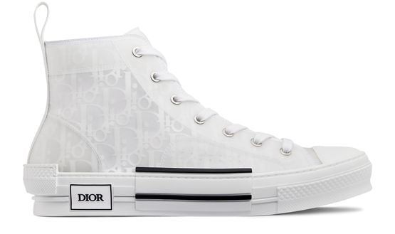 Dior B23 High Top „Dior Oblique“ Sneaker in Weiß