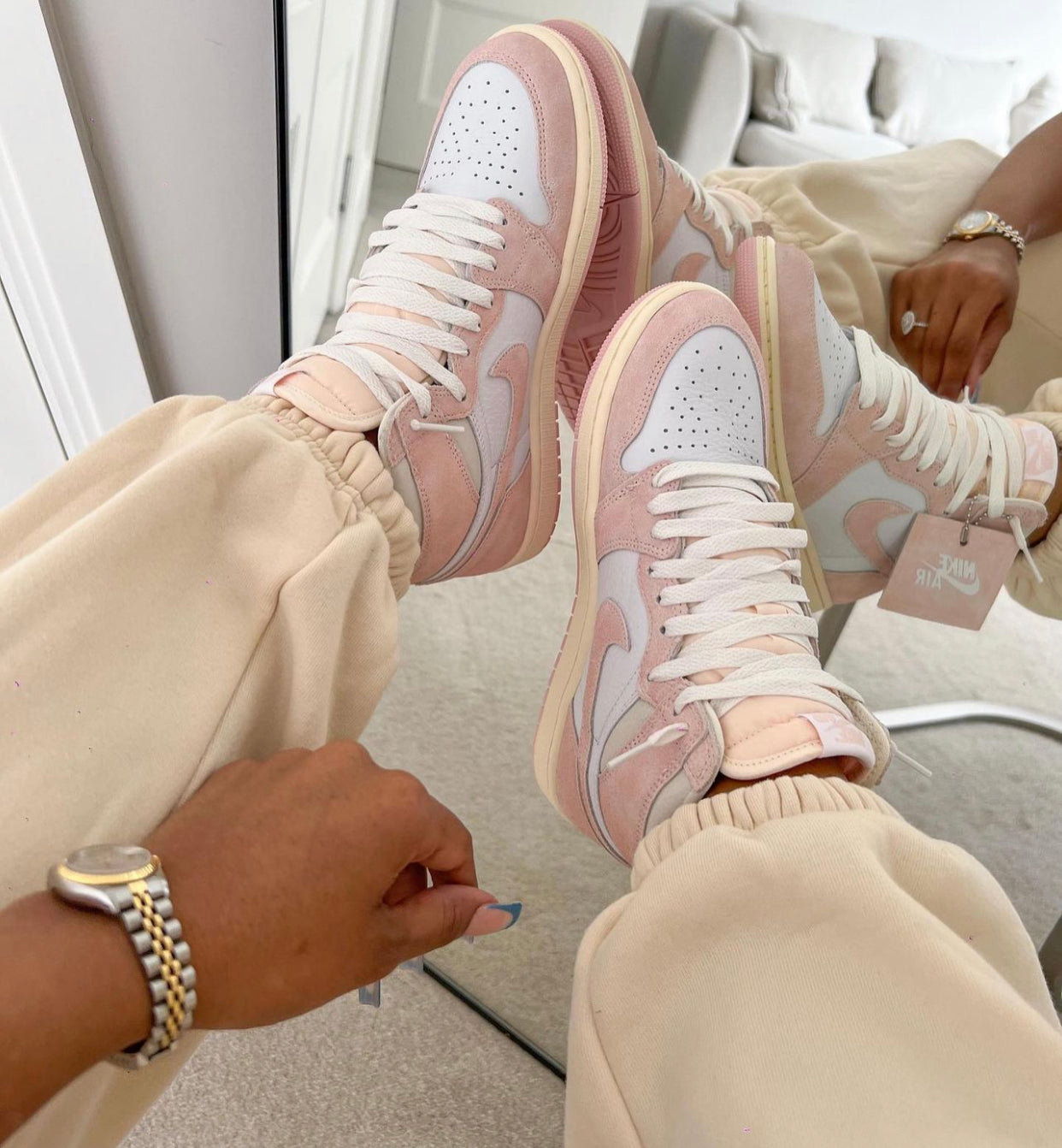High Retro OG Pink Damen