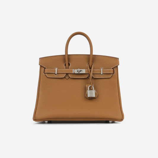Birkin 25 - Gold Togo