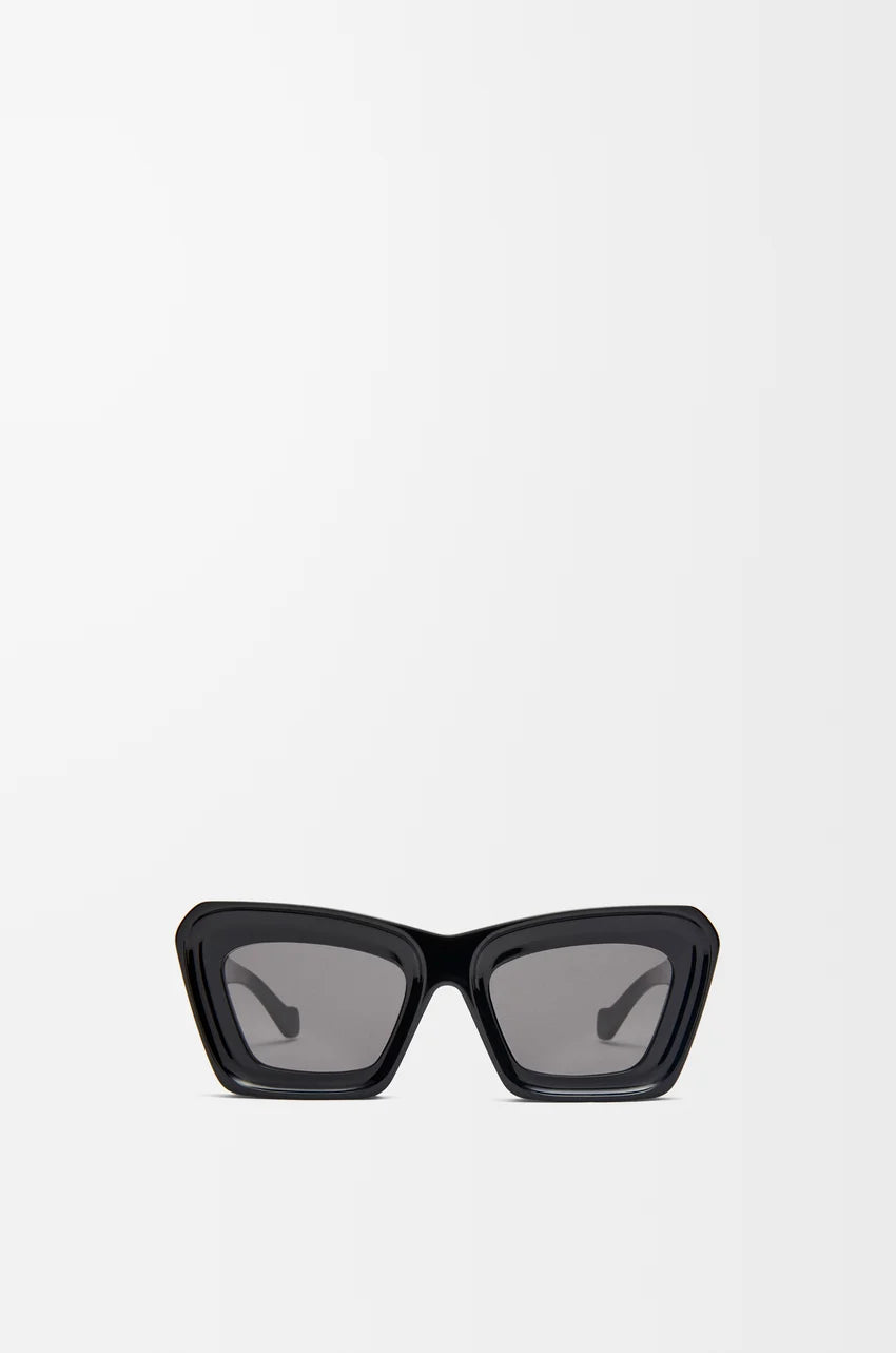 Vintage Screen Black Sunglasses