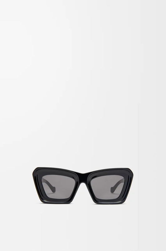 Vintage Screen Black Sunglasses