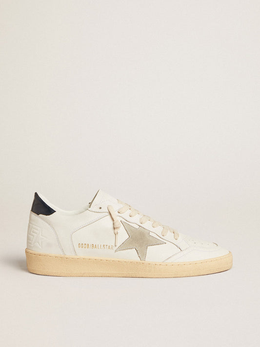Ball Star with ice suede star and blue leather heel tab