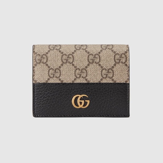 GG Marmont Bicolor Card Holder