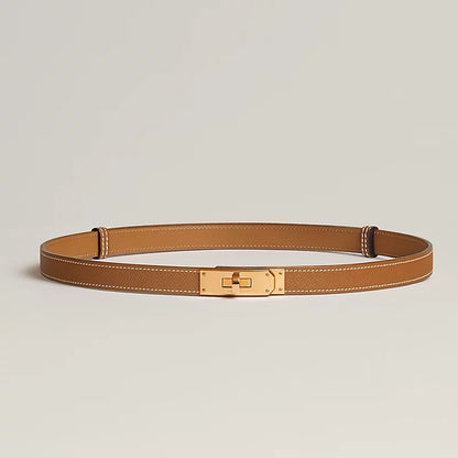 Kelly 18 Beige / Gold Women's Belt