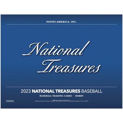 2023 Panini National Treasures Baseball Hobby Box — image 3