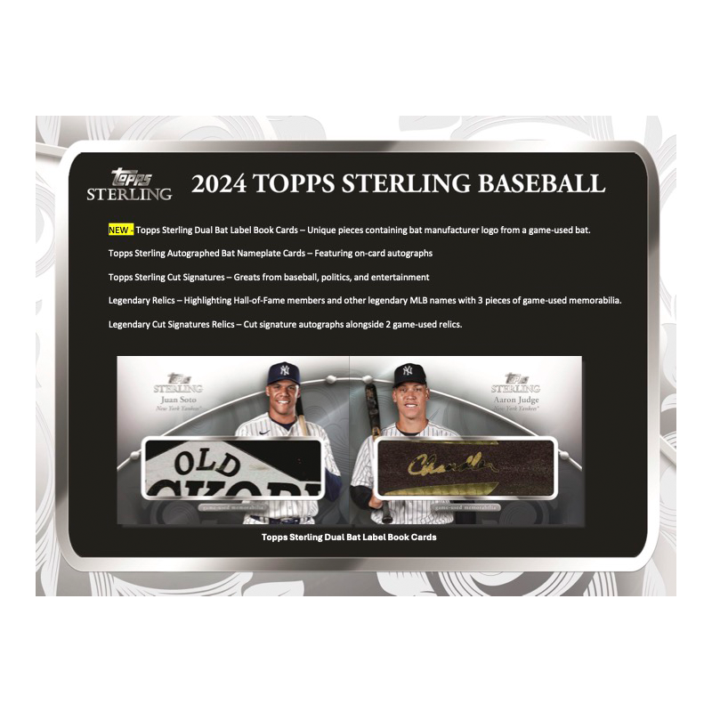 2024 Topps Sterling Baseball Hobby Box — image 7