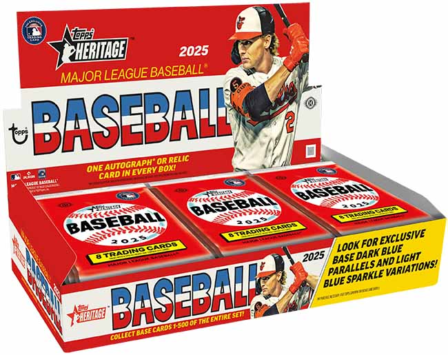 2025 Topps Heritage Baseball Hobby 12 Box Case — image 6