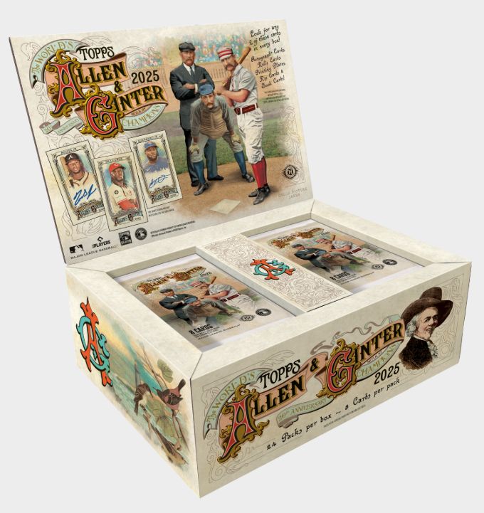 2025 Topps Allen & Ginter Baseball Hobby 12 Box Case — image 6