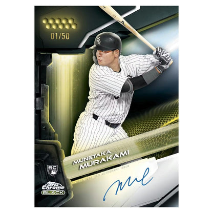 2026 Topps Chrome Black Baseball Hobby Box — image 7